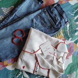 Dear Drew by Drew Barrymore Weekend Button Down